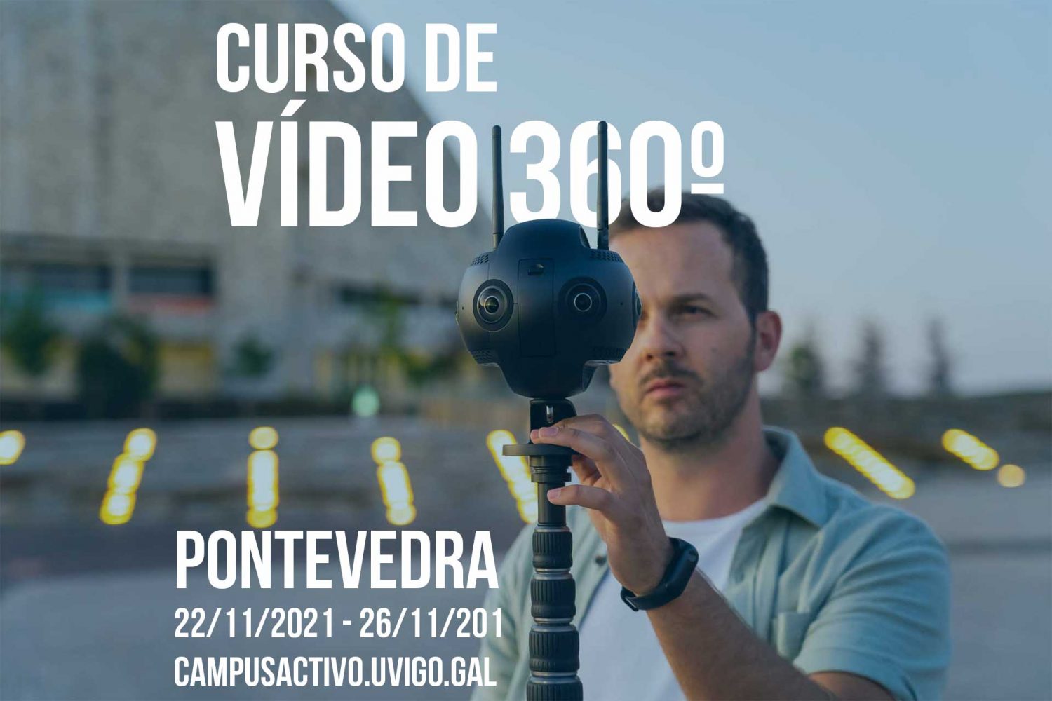 Curso Vídeo 360º en Pontevedra
